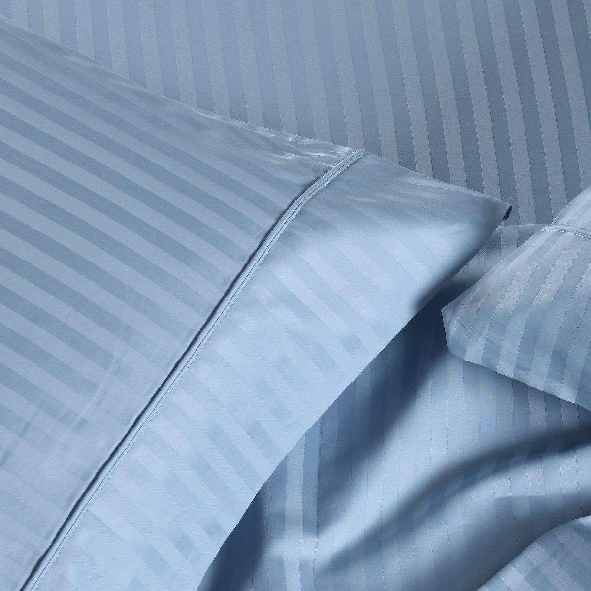 King Damask Bed Sheets J942996