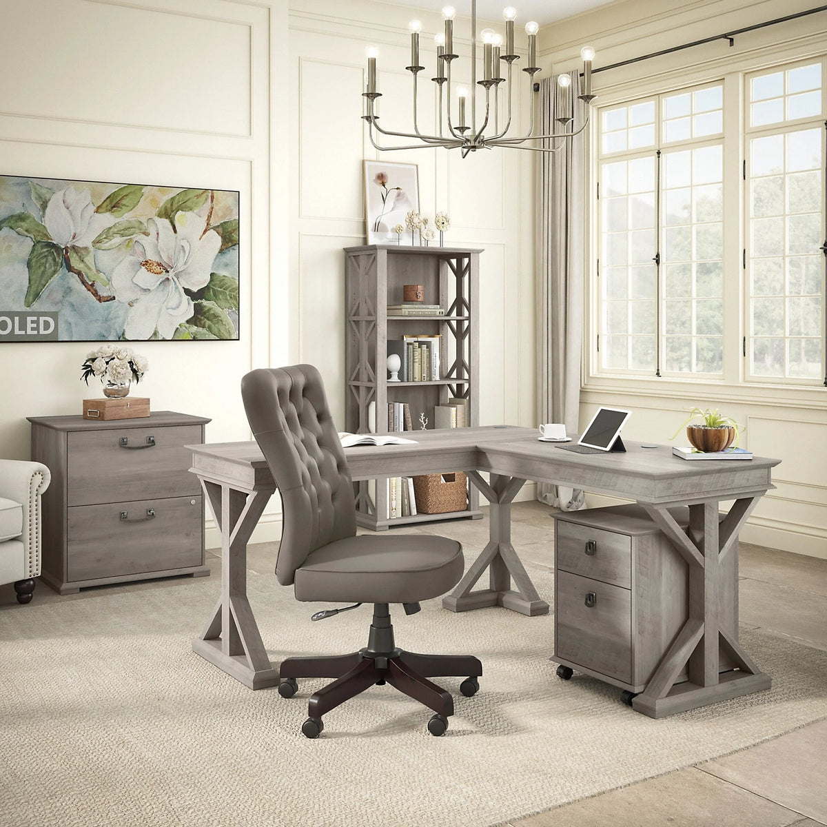 L Shaped Desk H6463