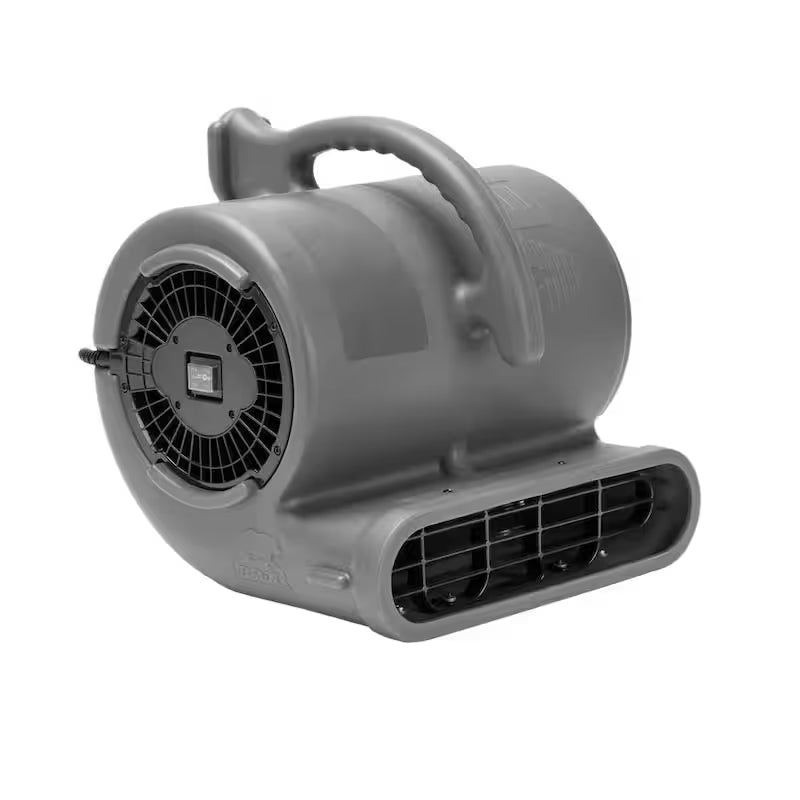 1/2 HP Stackable Air Mover Floor Blower Fan in Grey J4299