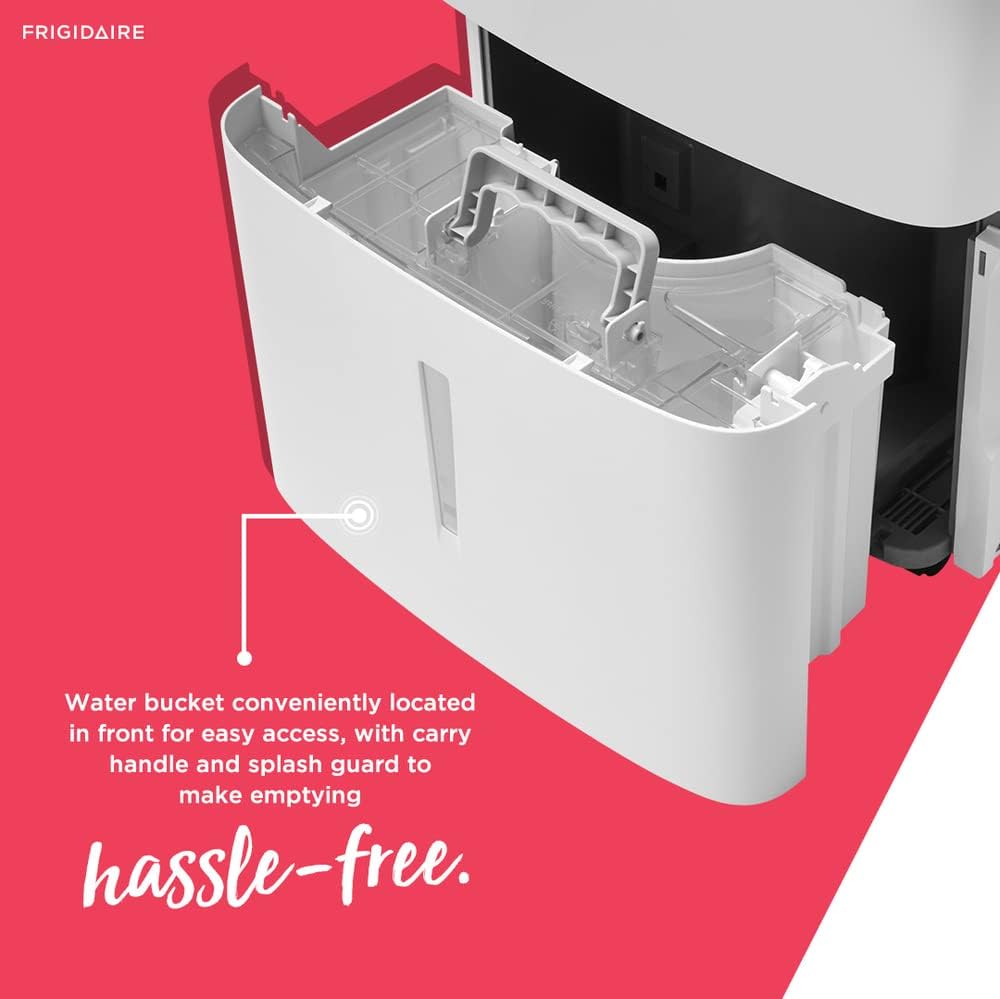 White 50 Pint Dehumidifier S63274
