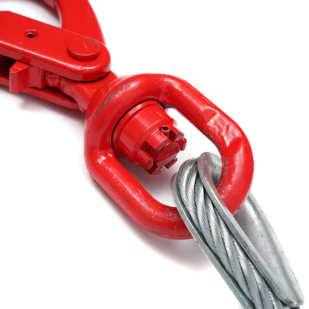 3/8" x 50inch Self Locking Steel Winch Cable with Swivel Hook N999662