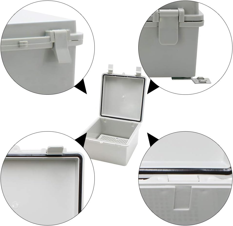 Waterproof Electrical Box with Lock and Wall Bracket M592595