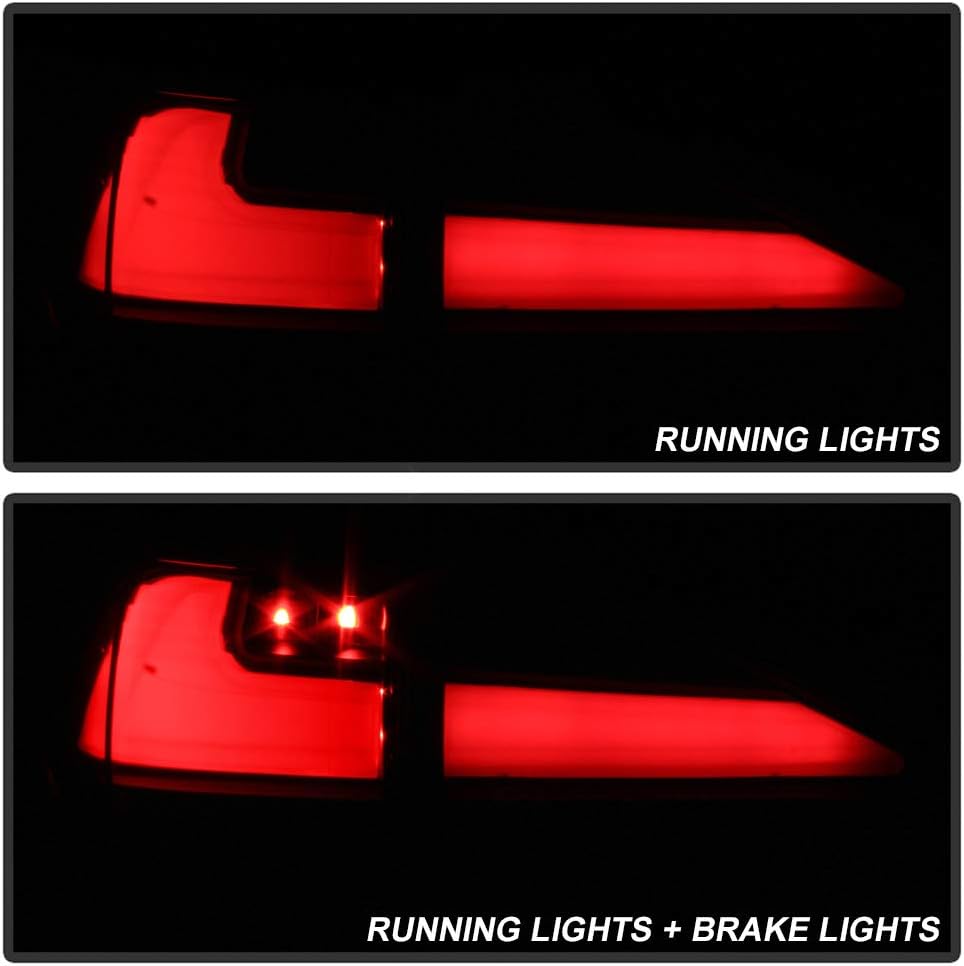 Black Smoke LED Tail Lights 4pcs Set U9083