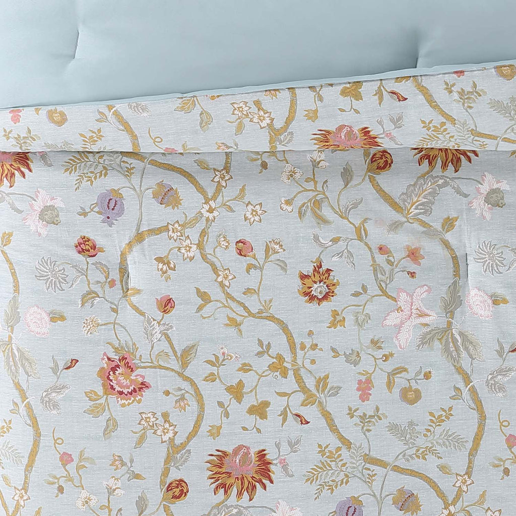 Blue Full / Queen XL Comforter Set R610