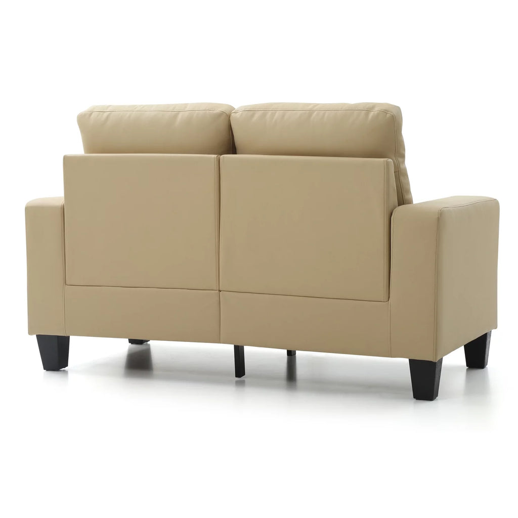 Beige Modular Loveseat K178