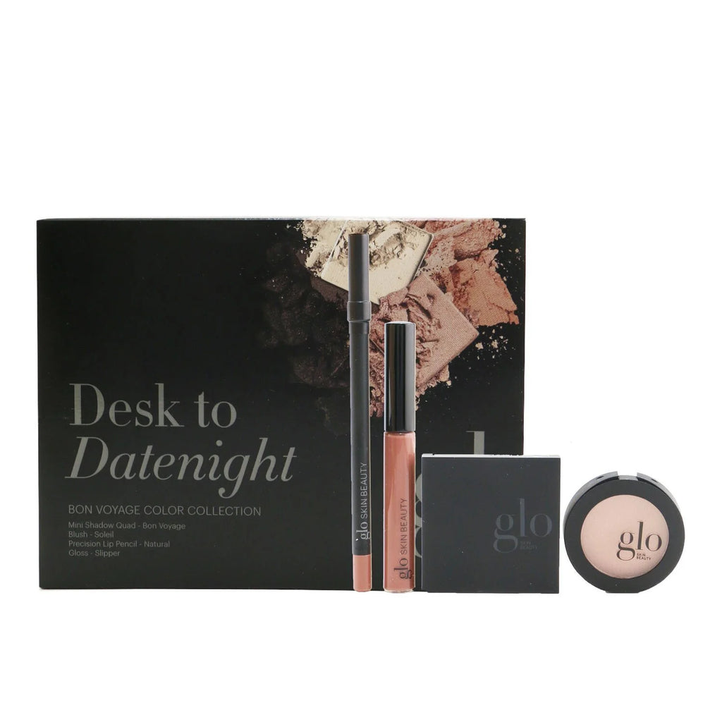 Mini Shadow Quad + Blush + Lip Pencil + Lip Gloss 4pcs G89200