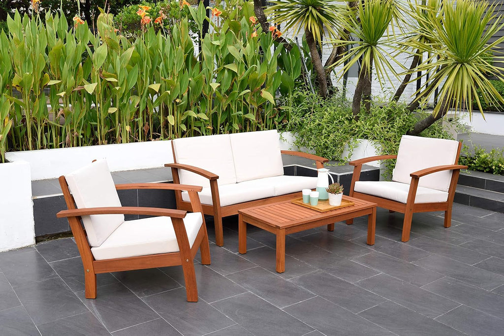 Blue 4-Piece Eucalyptus Conversation Set G46600