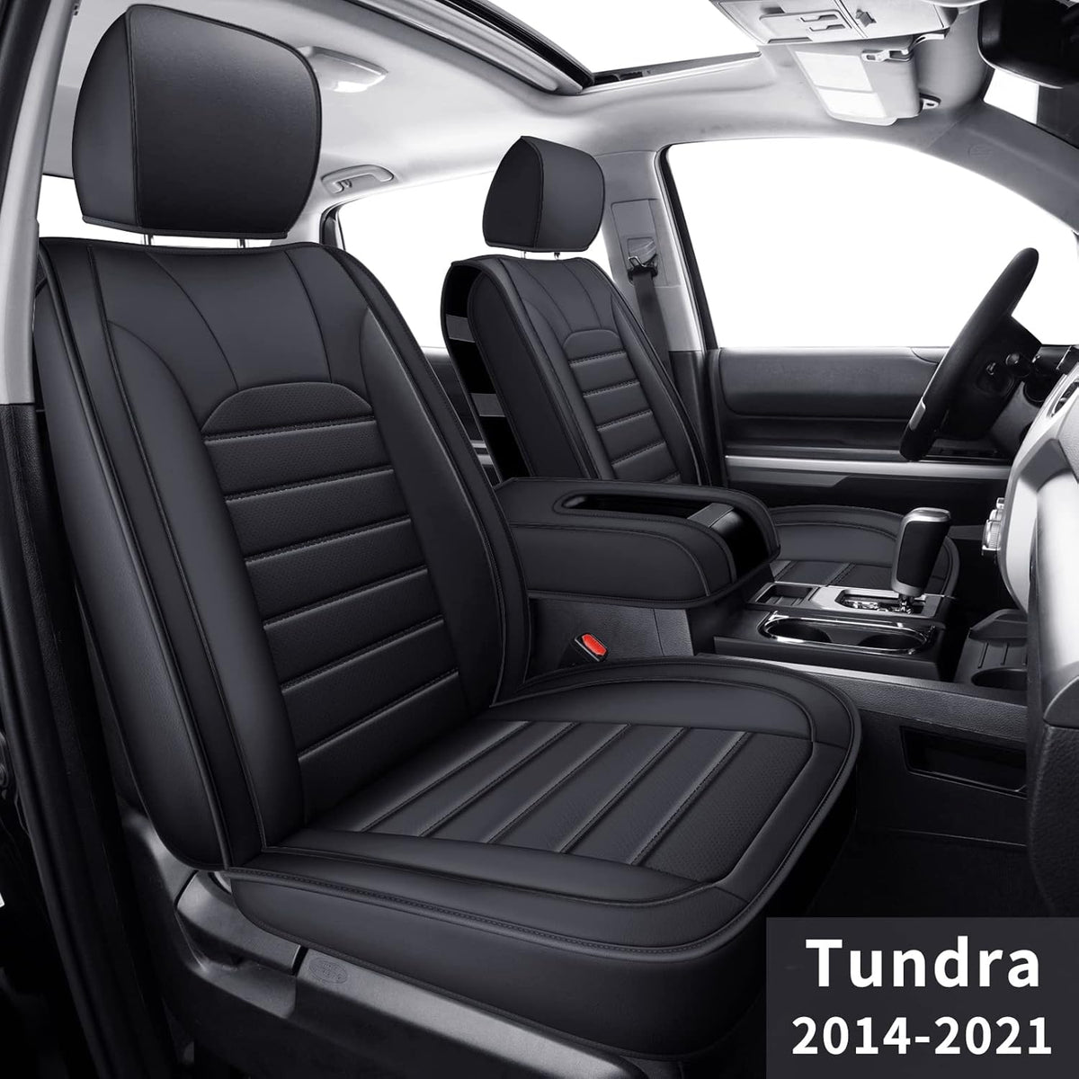 Faux Leather Full Set Seat Covers N665793