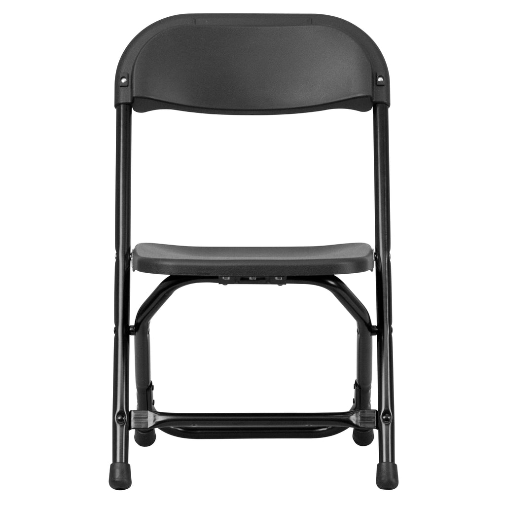 Black Plastic Folding Chair H10242