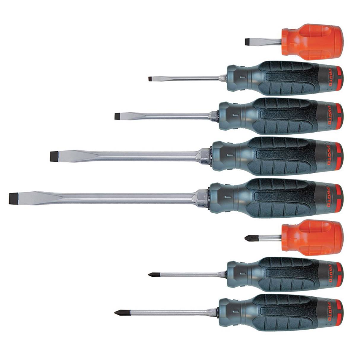 8 Piece Keystone & Phillips Screwdriver Set J749