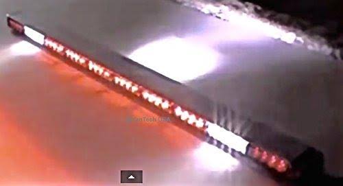 Amber Clear LED Light Bar X645