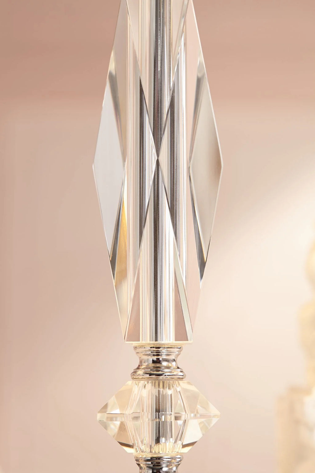 23" High Clear Crystal Accent Table Lamp Q322232
