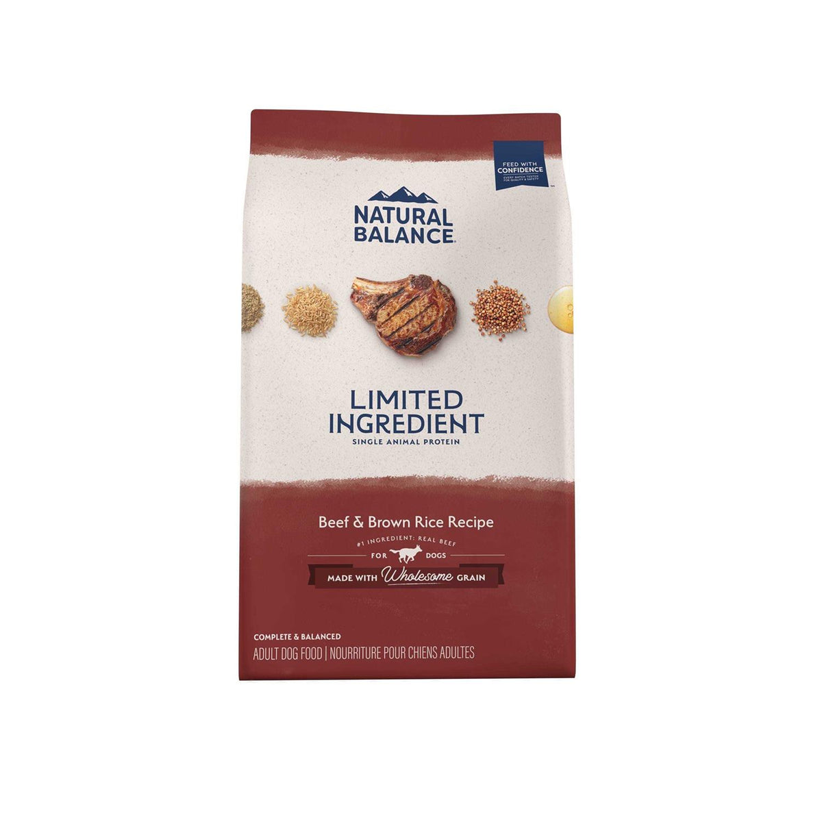 Beef & Brown Rice Dry Dog Food G695
