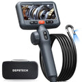Dual Lens Articulating Endoscope Camera with Lights, 4.5" Screen, 5FT Flexible G457