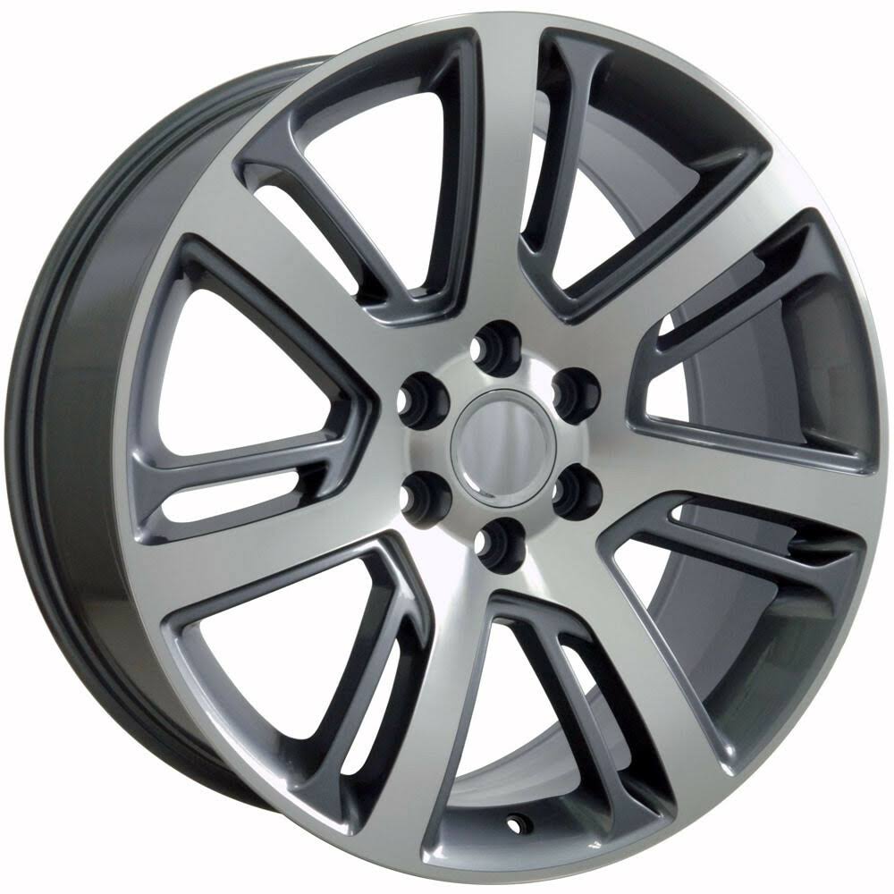 Machined Gunmetal Wheel Q35529
