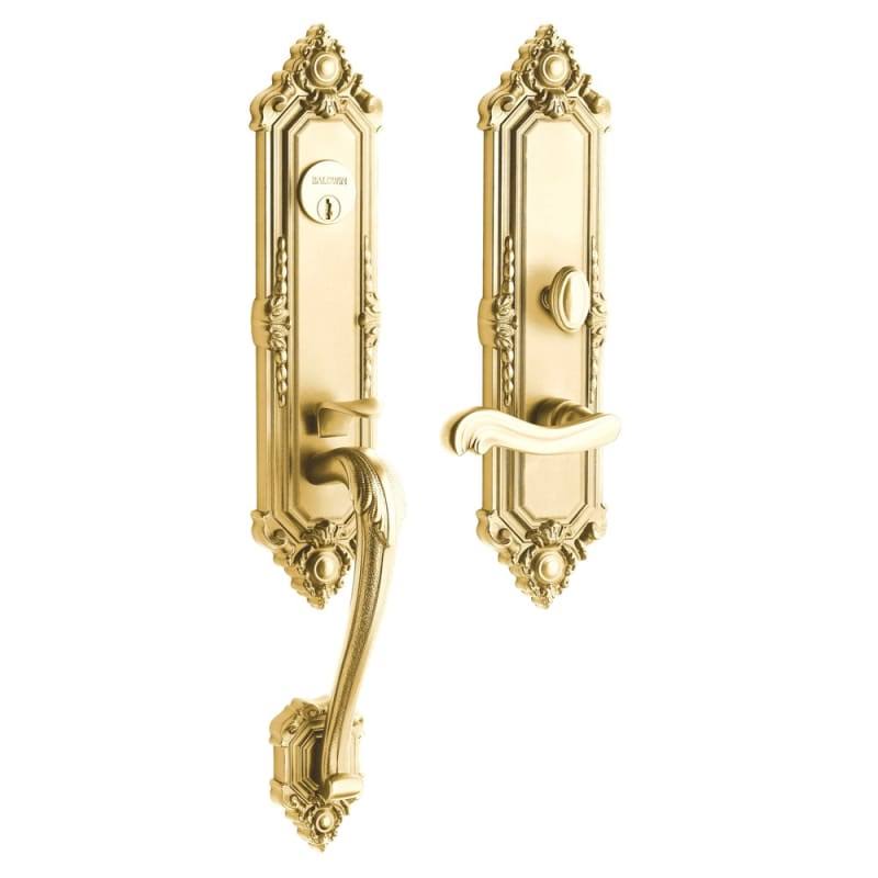 Lifetime PVD Satin Mortise Handleset Trim C699
