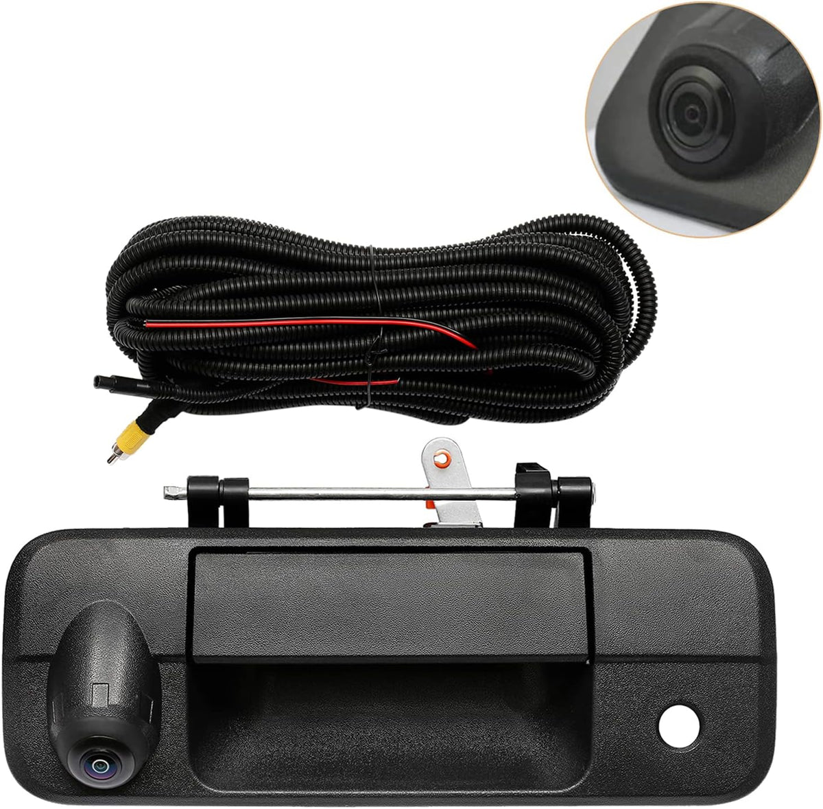 Chrome Backup Camera Tailgate Door Handle with Key-Hole for Toyota Tundra P55063