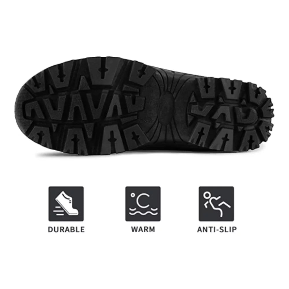 Waterproof Insulated Mid Calf Snow Boots L814219