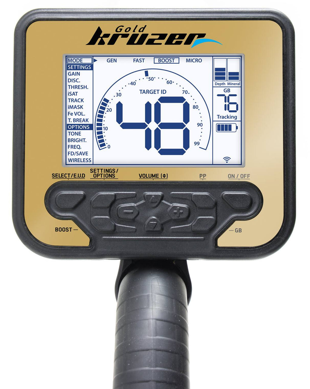 61KHZ Waterproof Metal Detector C7631