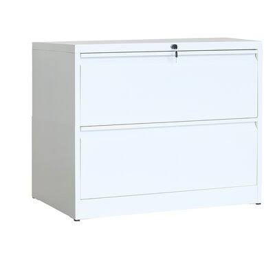 2-Drawer Lateral Filing Cabinet White D209