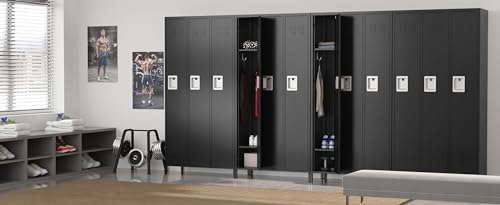 Blue Steel 3 Doors Metal Storage Locker G6243