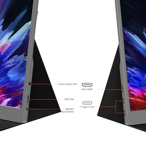 15.6 Inch 1080P IPS Portable Monitor O292