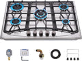 30 Inch 5 Burner Stainless Steel Propane Gas Cooktop P276822
