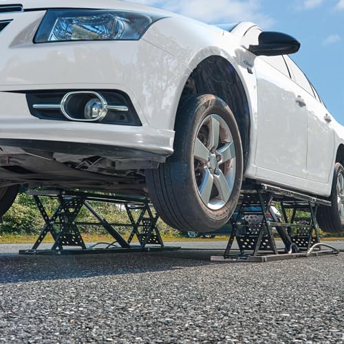 7,000 LBS Capacity Heavy-Duty Carbon Steel Car Lift W63407