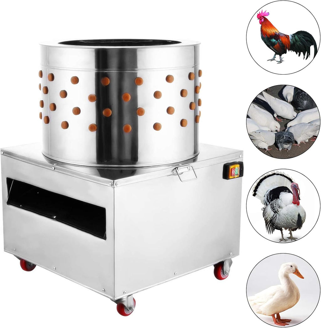Stainless Steel Chicken Plucker 1500w 275r/min 20 Inch M504