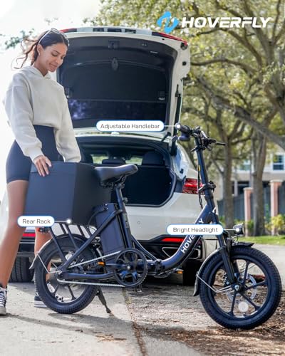 16" Folding Electric Bike with Removable Battery I680212