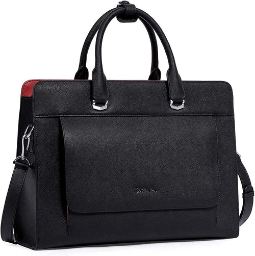 15.6 Inch Leather Laptop Messenger Bag S8013