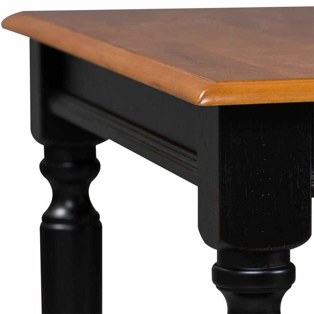 Anchor Black Rectangular Leg Table A32292