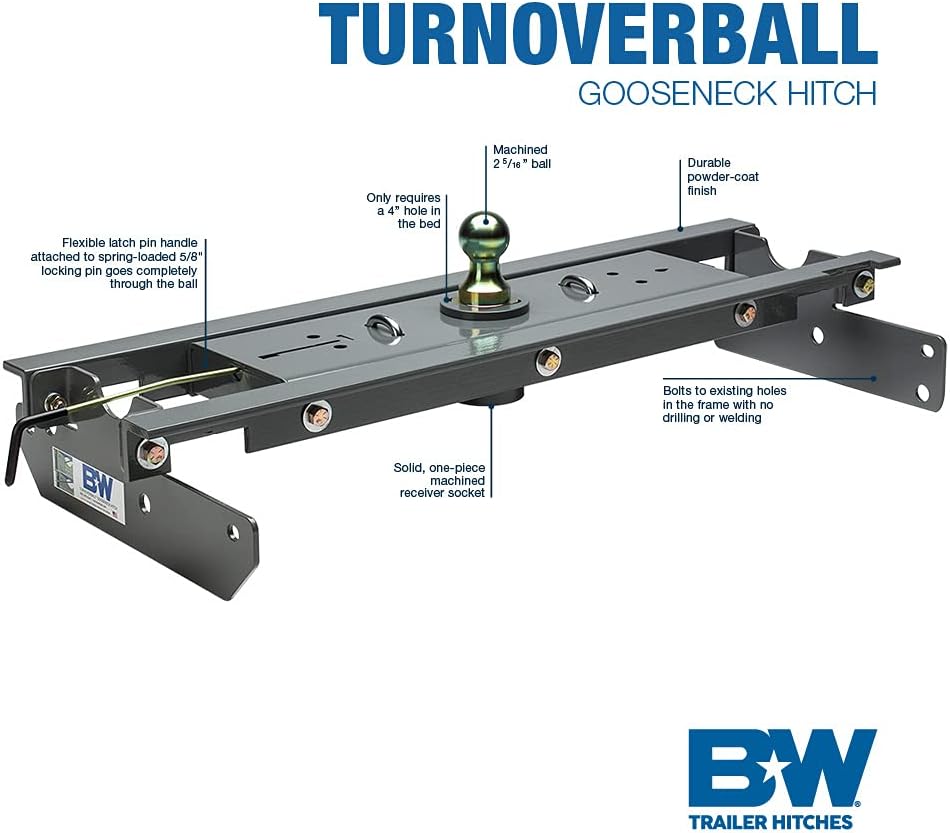 Turnoverball Gooseneck Hitch O19046