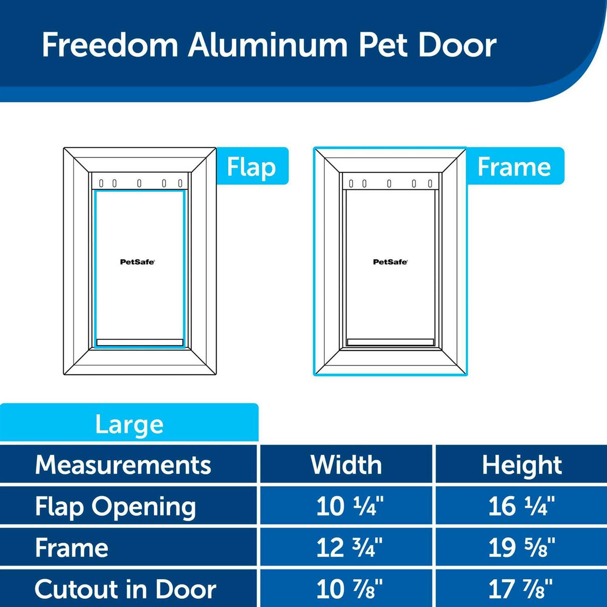 Aluminum Pet Door G62941