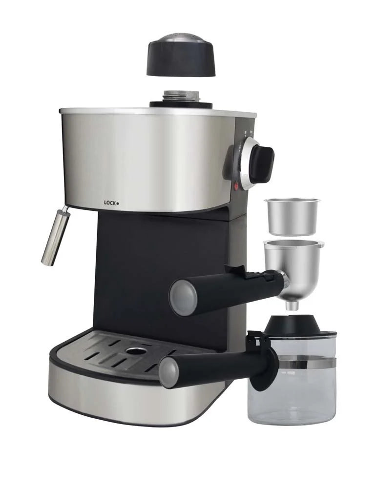 Black Espresso and Cappuccino Maker X28655