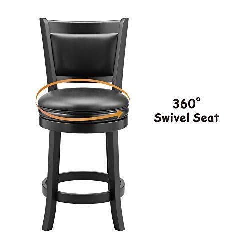 Black 24-Inch Bar Stool B98701