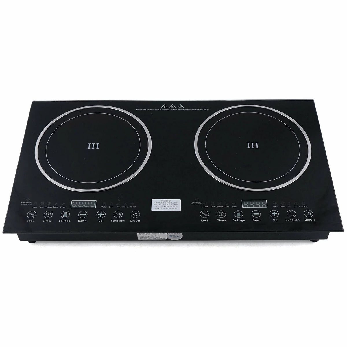2600W 110V Double Burners Induction Cooktop I437