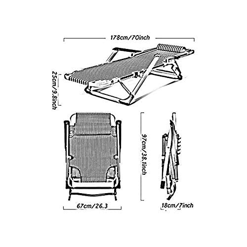 Adjustable Folding Zero Gravity Patio Lounge Chair V468450