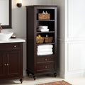 Brown Linen Storage Cabinet D3555