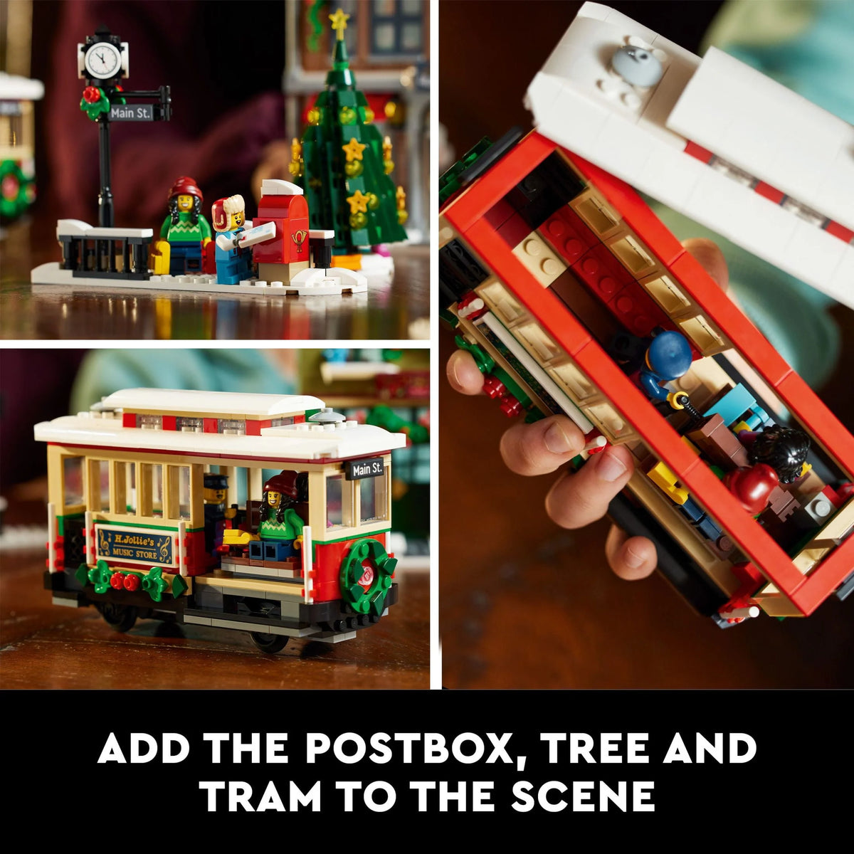 Holiday Main Street Building Set with 6 Minifigures V545083