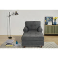 Linen Chaise Lounge W4265