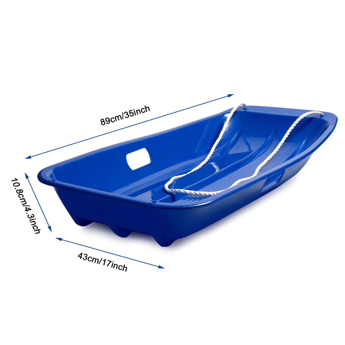 35in Plastic Snow Sled N9115