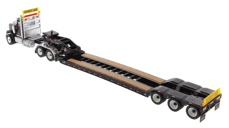 Black XL 120 Lowboy Trailer Diecast Model H3358