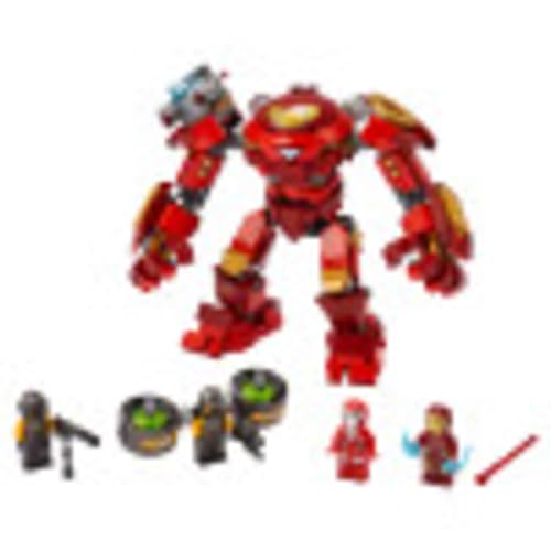 LEGO Marvel Avengers Iron Man Hulkbuster Versus A.I.M. Agent 76164, Brick-Build Avengers Playset with Minifigures (456 Pieces) G79999