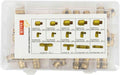 DOT Brass Push to Connect Air Brake Line Fittings Connector Kit 28-Piece W4768
