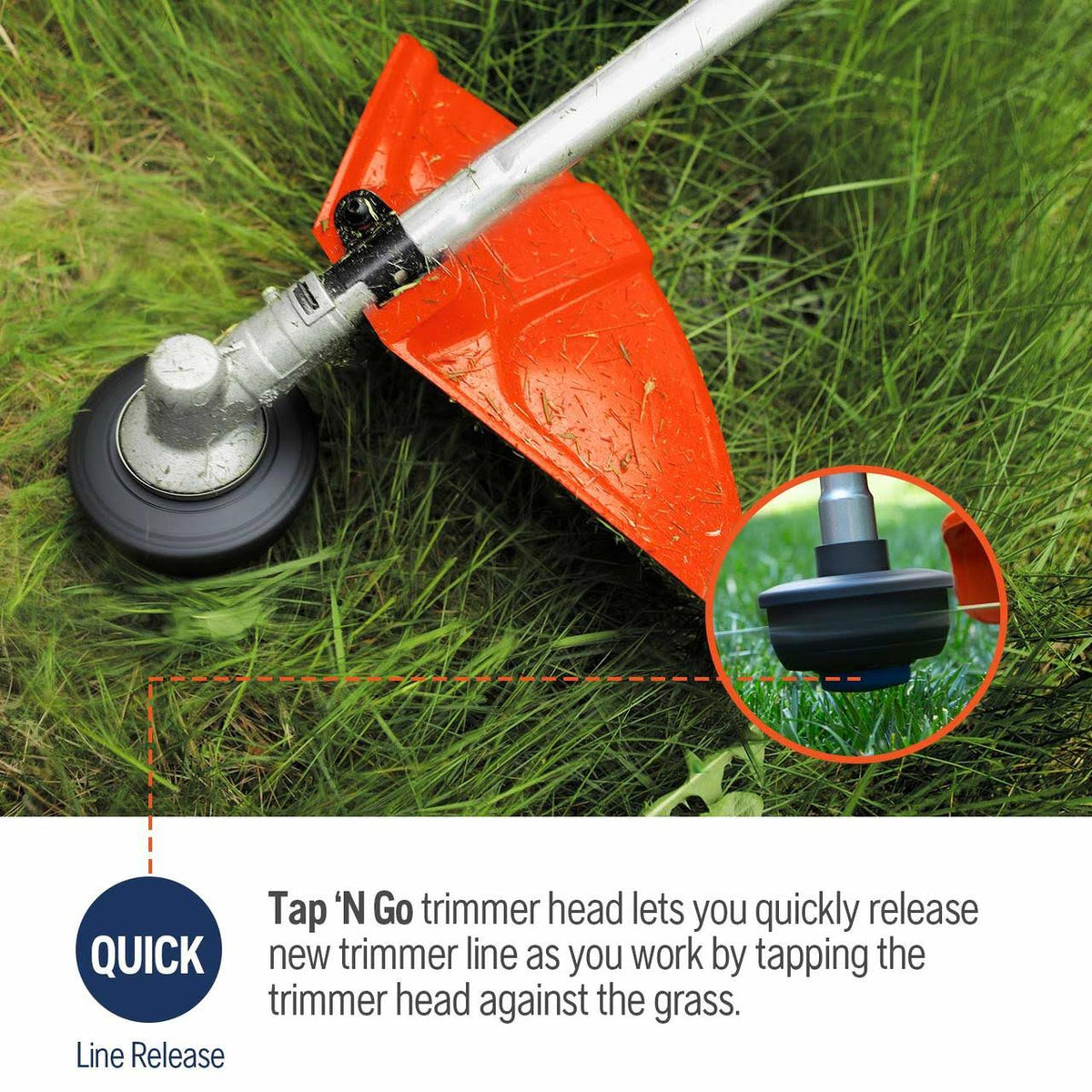 27 cc Straight Shaft String Trimmer D19724