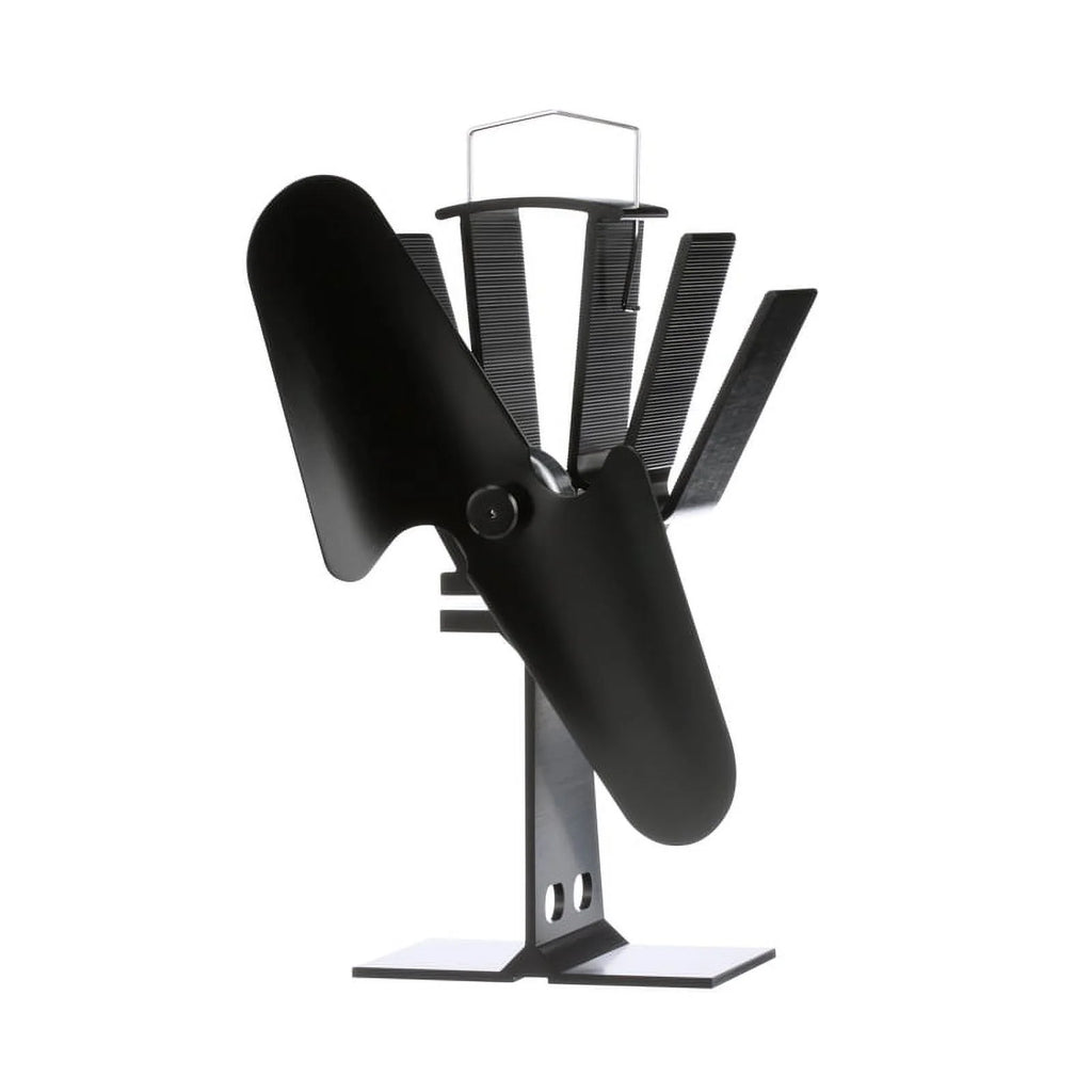 Black Heat Powered Stove Fan I5829