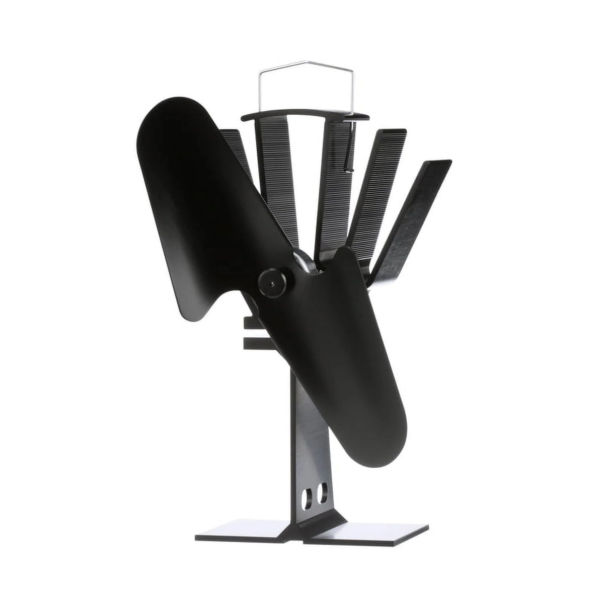 Black Heat Powered Stove Fan I5829