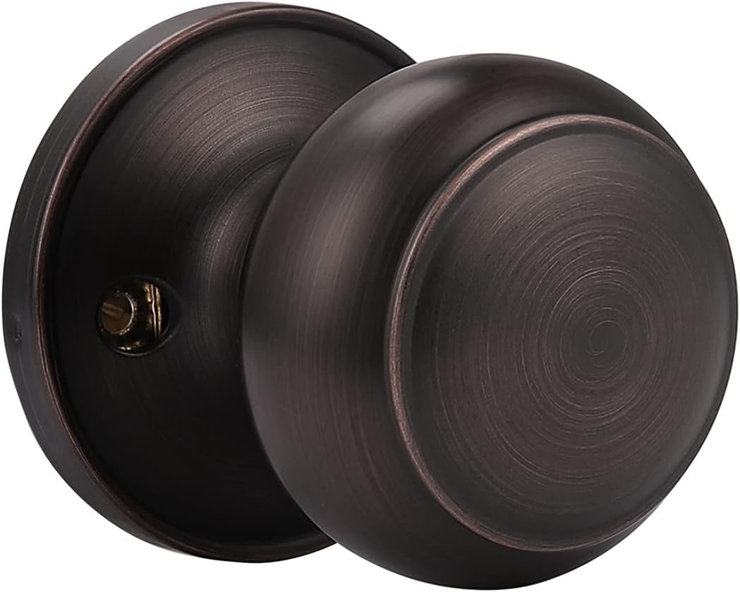 Oil Rubbed Bronze Passage Door Lockset 5 Pack S203