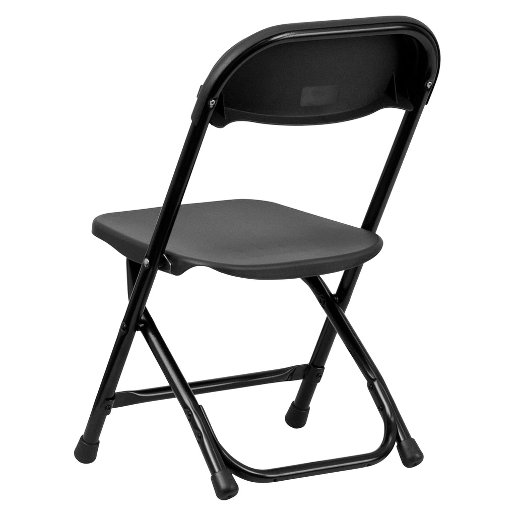 Black Plastic Folding Chair H10242